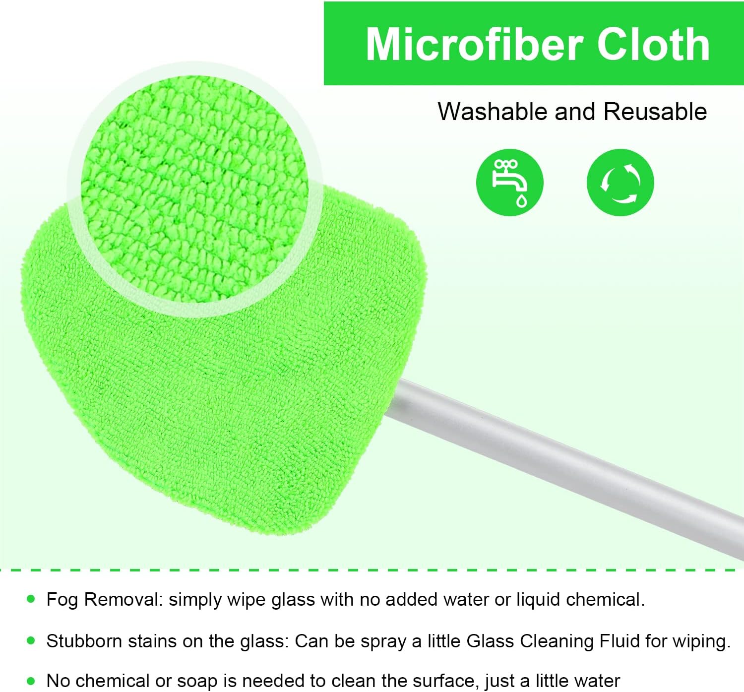 🔥Car Windshield Cleaning Tool with Extendable Handle