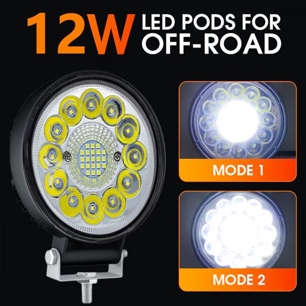 4-inch 12W LED Pod for Off-Road